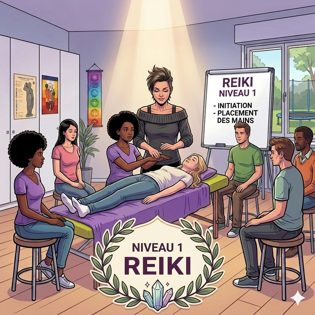 Méthode Reiki et soins énergétique Niveau 1